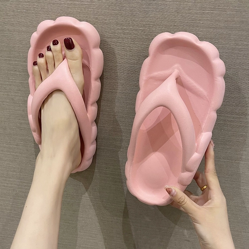 Tide, летние модные сланцы, милые пляжные нескользящие слайдеры на платформе, тапочки, популярно в интернете