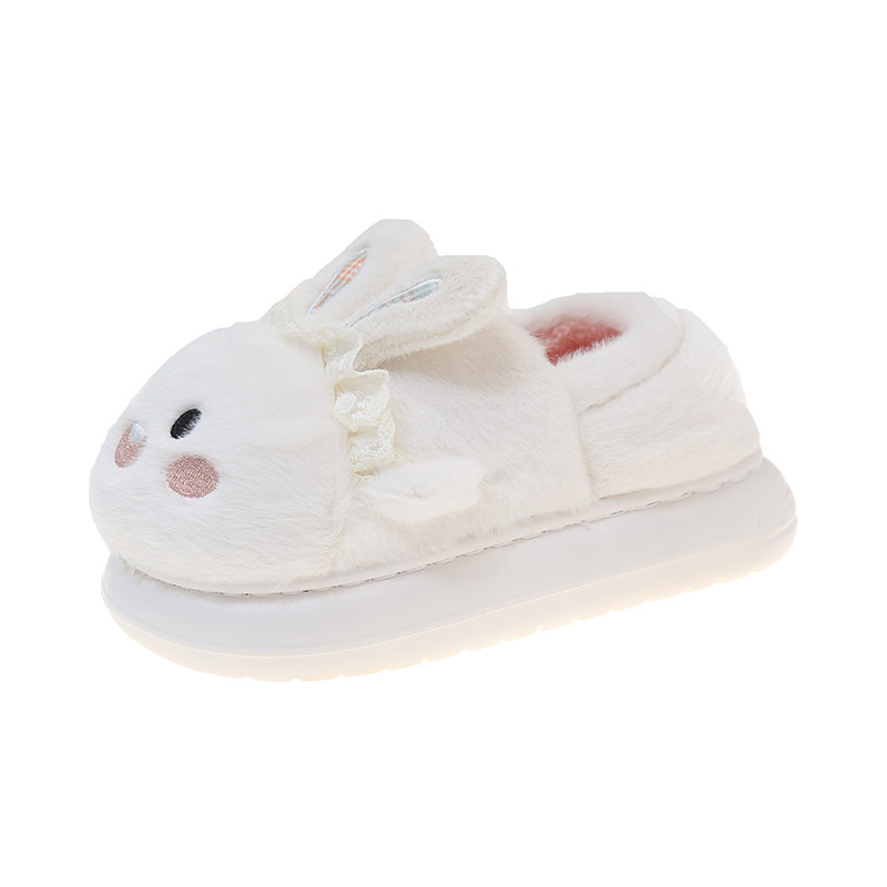 卡通兔子棉拖鞋女冬季外穿可爱家居室内防滑毛绒保暖包跟月子棉鞋,淘宝优惠券,粉丝福利购,淘宝优惠卷