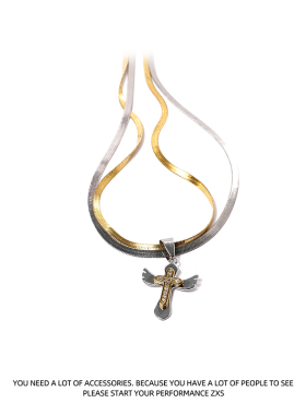 高级感曙光之翼项链男