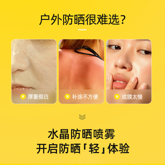 Yue's Secret Crystal Sunscreen Spray