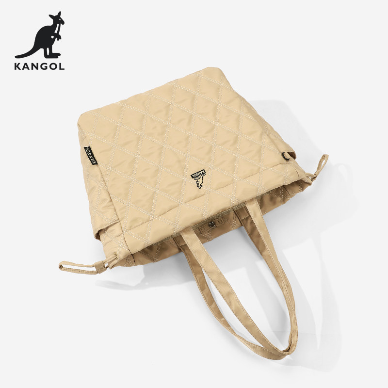 kangol大容量托特包秋冬新款暖暖包 KANGOL女士包袋