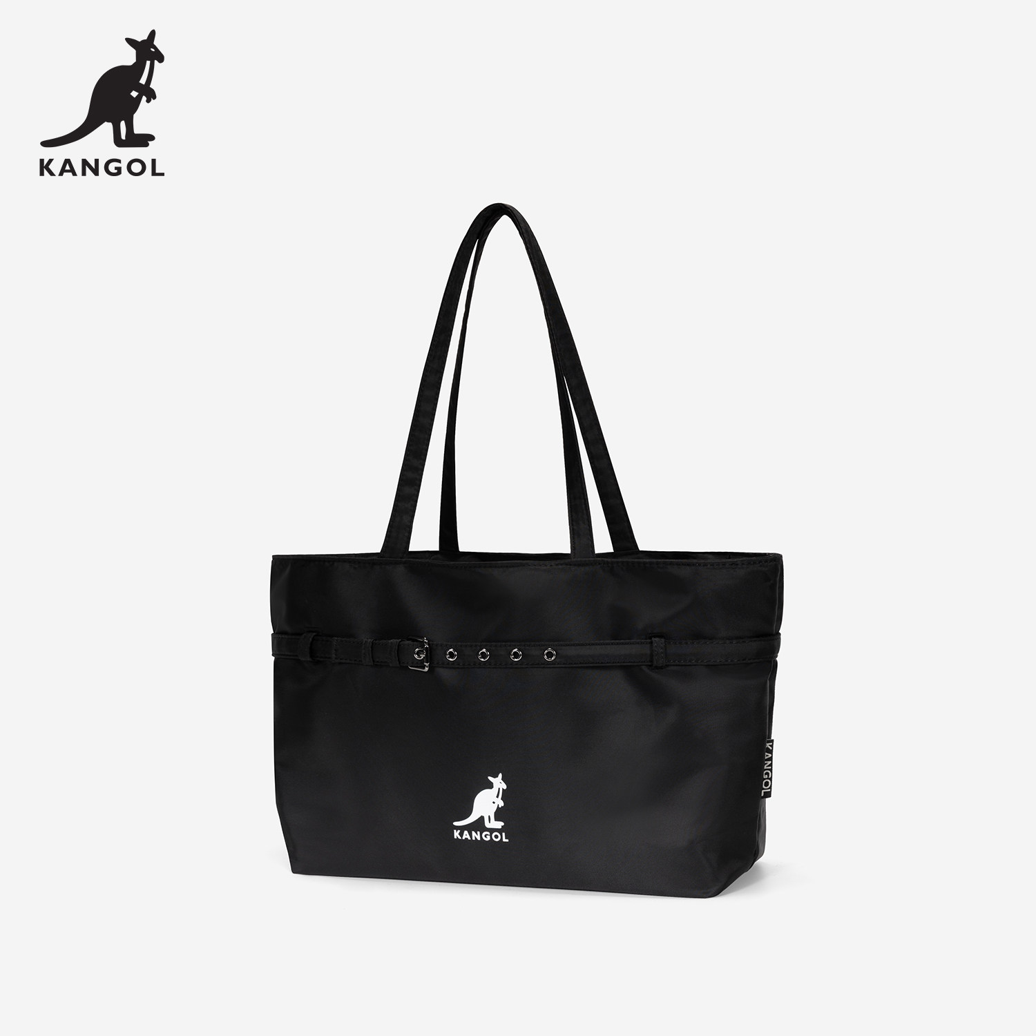 KANGOL新款大容量托特包休闲通勤单肩手提包大学生上课电脑女包,淘宝优惠券,粉丝福利购,淘宝优惠卷