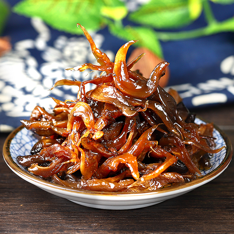 云南特产即食油鸡枞油松茸香牛肝菌菇鸡枞油下饭鸡枞菌拌面酱拌饭-图2