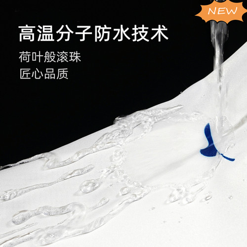 北欧卫生间免打孔浴帘防水布加厚防霉隔断套装浴室帘子洗澡间挂帘 - 图1
