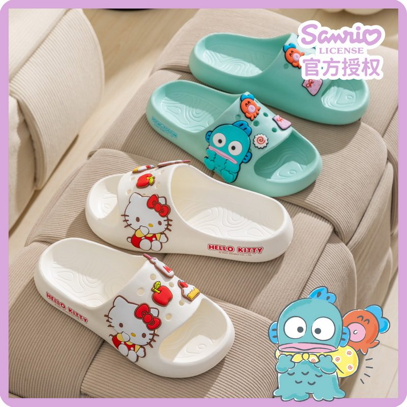 慕儿三丽鸥厚底拖鞋女夏季外穿踩屎感居家凉拖鞋一字拖海边沙滩鞋,淘宝优惠券,粉丝福利购,淘宝优惠卷