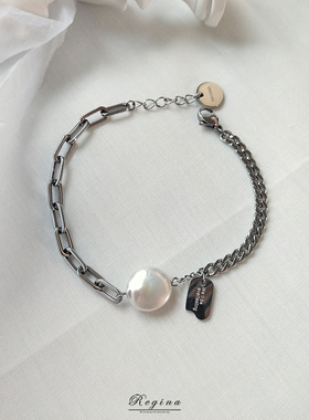 手链手链首饰真珍珠巴洛克珍珠女