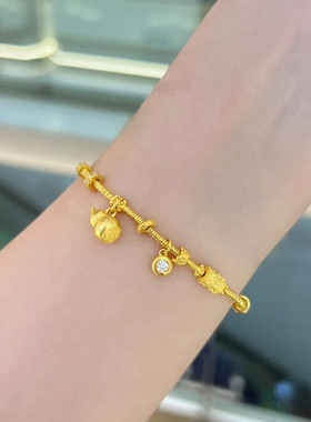 新中式爆款古法葫芦盘缠手链高级感精致轻奢百搭复古时尚气质手饰