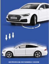 Audi A7 Alloy Car Die Steering Shock-Proof Boy Toy Car Collection Pendulum Original Factory Authorize Simulation Car Model