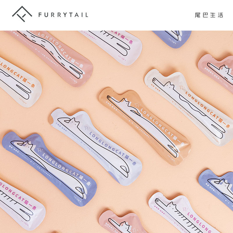 尾巴生活猫一条猫条猫零食肉泥营养鲜肉猫湿粮24条装补水主食拌粮,淘宝优惠券,粉丝福利购,淘宝优惠卷