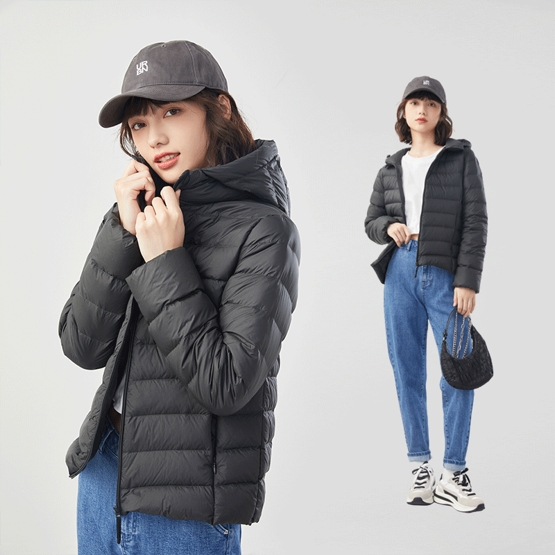 網易嚴選石墨烯抗菌輕薄羽絨服女秋冬新款時尚百搭短款羽絨外套女_網易嚴選旗艦店_女裝_女士精品