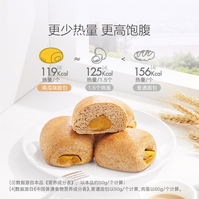 网易严选全麦健康零食低脂健身面包 网易严选西式糕点
