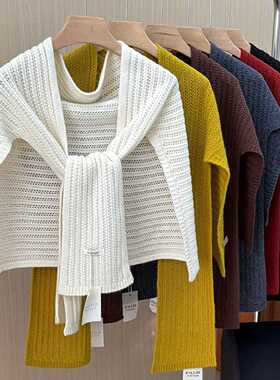 日韩正品“初恋镂空”100%Wool