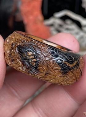 扳指爱柳艺海柳保真戒指