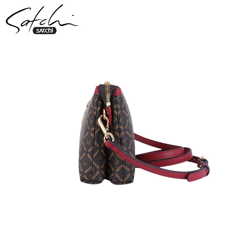 沙驰女包新款包包时尚百搭质感单肩包女式百搭斜挎包女小方包潮流,淘宝优惠券,粉丝福利购,淘宝优惠卷