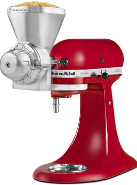 美国代购KitchenAid KGM Grain Mill \立式厨师机谷物磨粉机破壁