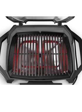 英国代购Weber PULSE 1000 electric grill 温控珐琅铸铁电烤架