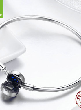 星月神话手镯星空手链S925纯银珠子散珠女士小清新手串饰品配件