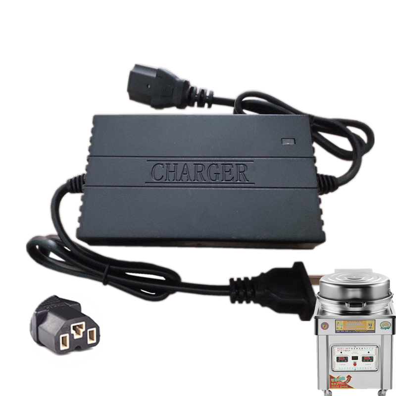 燃气电饼铛充电器12V大饼锅煤气烤饼烙饼机12V12AH电瓶充电器通用 - 图2