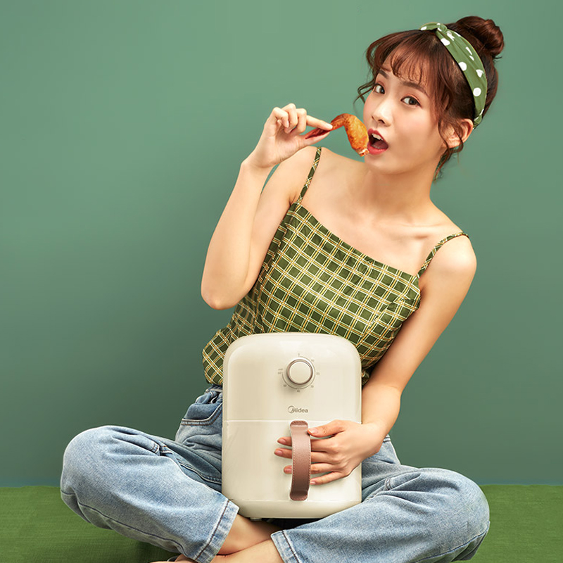 美的好朋友专卖店美的空气炸锅家用全自动多功能大容量空气无油电炸锅新款智能特价0