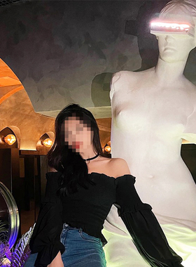 桃TAO酒店KTV欧式发光人物玻璃钢雕塑售楼部清吧酒吧酒馆落地摆件