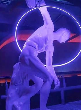 酒吧网红装饰摆件会所KTV餐厅