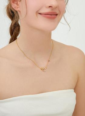 原创设计航海扣纯银项链