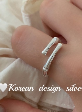 SASA银韩版ins风简戒指/指环