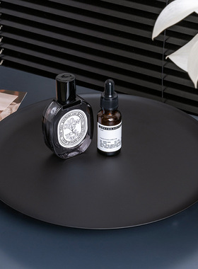 轻奢香薰桌面托盘化妆品收纳盒