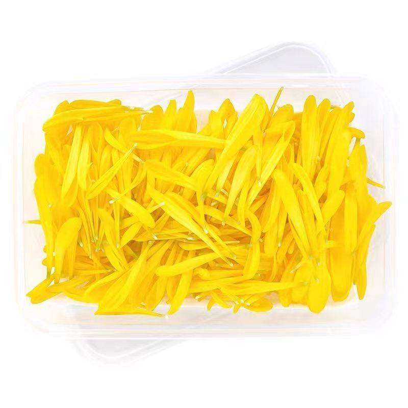 新鲜黄白菊花花瓣食用花瓣菊花酸菜鱼米线火锅西餐摆盘装饰黄菊花,淘宝优惠券,粉丝福利购,淘宝优惠卷