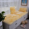 Pure wool bay window mat thickened bedroom carpet sheepskin