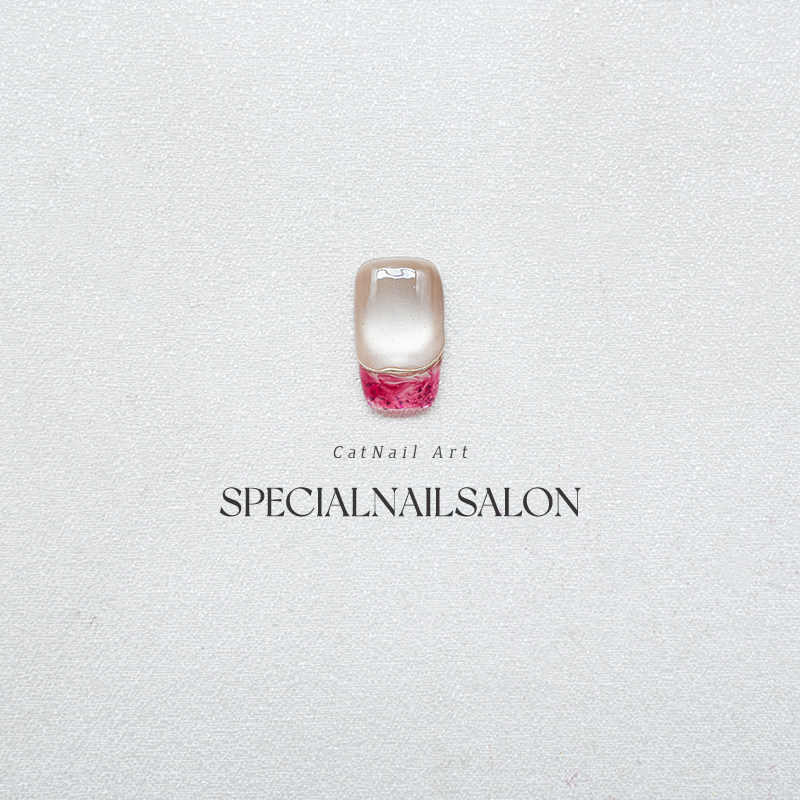 【芭西莓粉】纯手工穿戴甲夏日撞色猫眼高级感法式优雅显白美甲片,淘宝优惠券,粉丝福利购,淘宝优惠卷