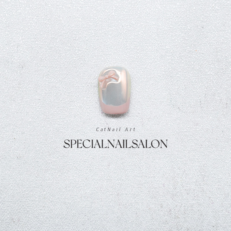 【小公举】纯手工穿戴甲25新款镜面蝴蝶结可爱甜美少女心显白美甲,淘宝优惠券,粉丝福利购,淘宝优惠卷