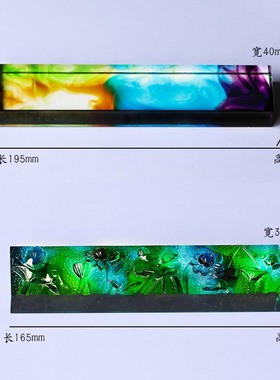 古法琉璃学生礼品毛笔国画镇尺