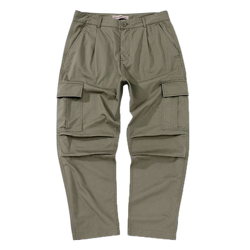 唐狮直筒男2021春秋新款韩版休闲裤 唐狮喜之乐休闲裤