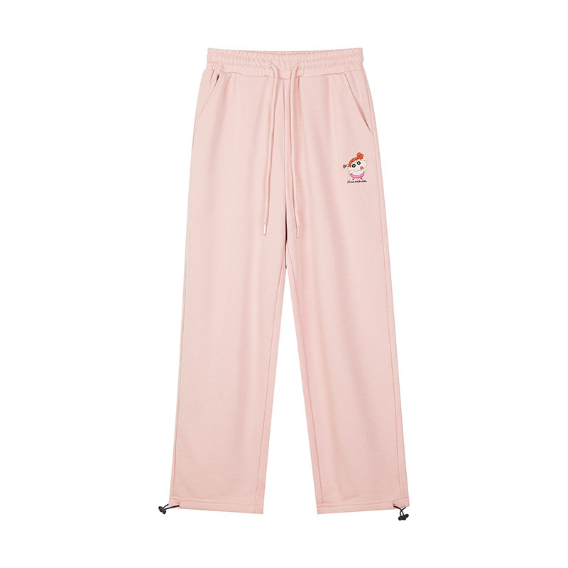 唐狮高腰女2020秋新款显瘦百搭卫裤 唐狮喜之乐休闲裤