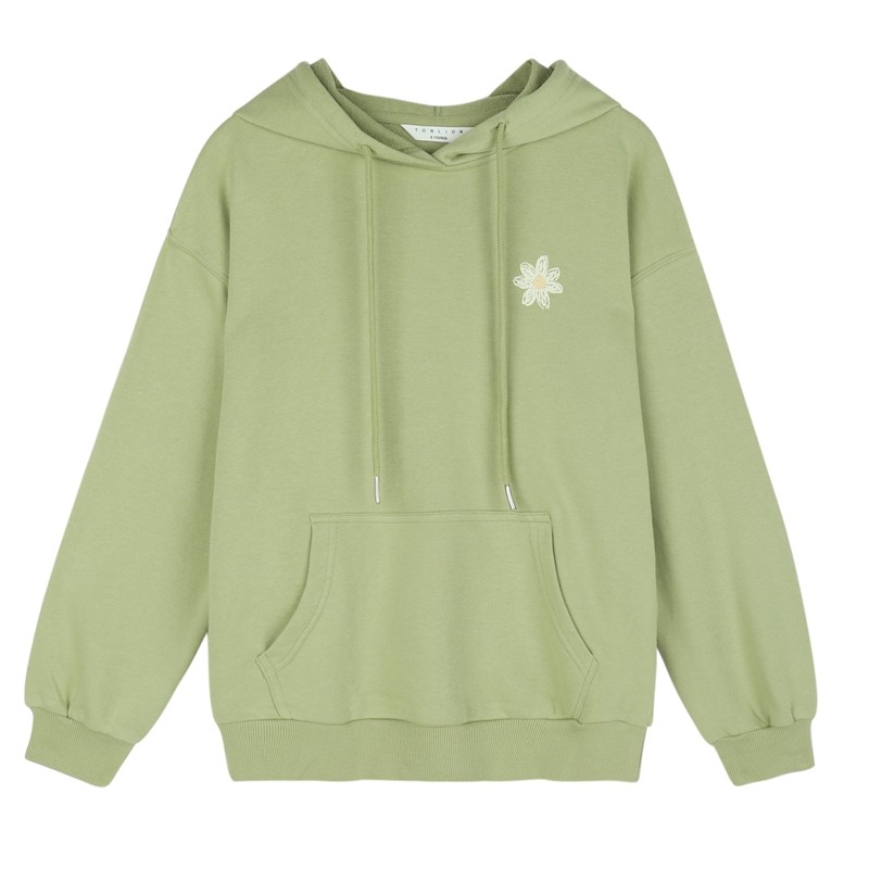 唐狮小雏菊2021春秋新款连帽卫衣 唐狮喜之乐卫衣/绒衫