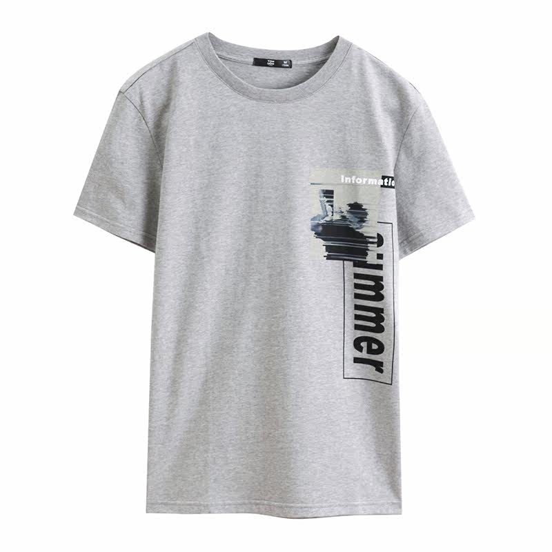 唐狮夏装新款短袖男青年圆领潮t恤 唐狮喜之乐T恤