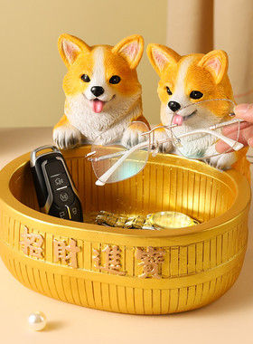 特大号狗狗钥匙收纳摆件