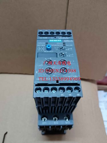 全新进口正品SIEMENS西门子软启动器 3RW4026-1BB14 11KW 德国产 - 图0