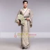 Trang phục võ thuật Hanfu áo choàng rộng tay học giả thể hiện tài năng nam giới gia đình giàu có thường niên gặp gỡ bộ trưởng cổ trang - Trang phục dân tộc Trang phục dân tộc