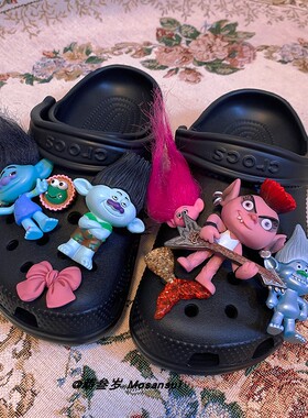 适配crocs卡洛驰鞋扣diy霸女王3d