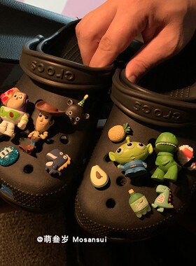 crocs洞洞鞋卡扣diy配饰立体