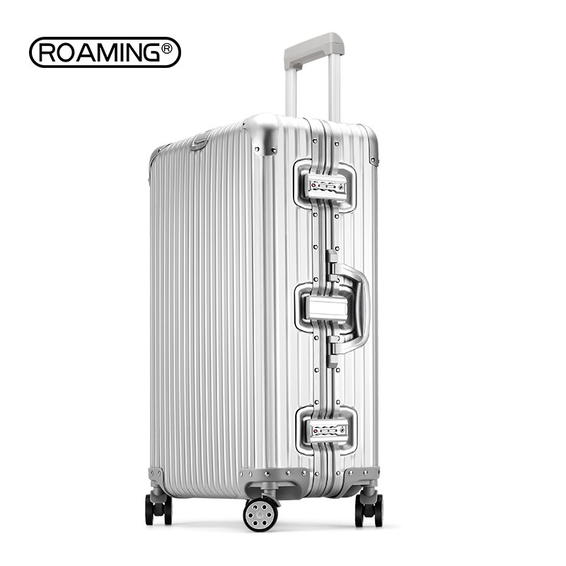 全铝镁合金男万向轮24寸28女拉杆箱 漫游旅行箱