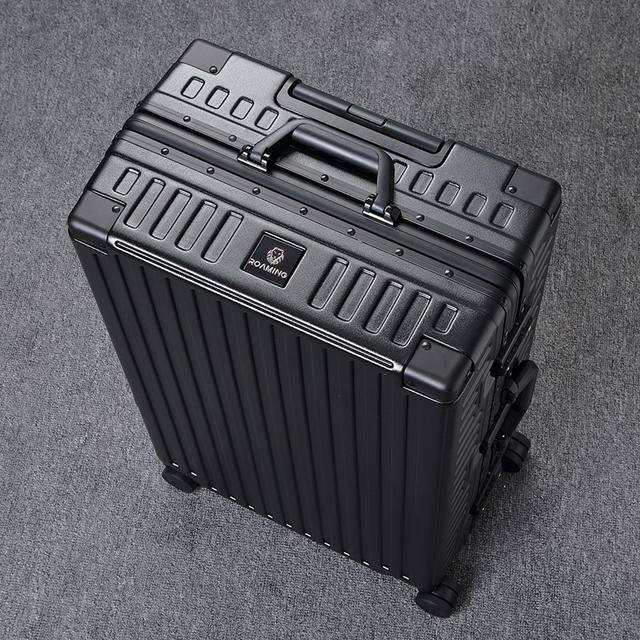 Roaming luggage men's universal wheel aluminum frame brand tie box female suitcase 20 boarding box 22 -inch 24