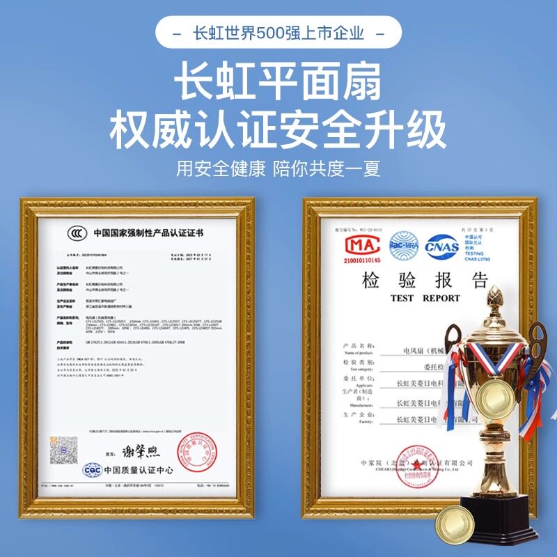  长虹中柏电风扇