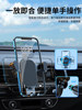 Snap-on anti-shake car mobile phone support bracket car fixed fully automatic air outlet bracket new universal clip