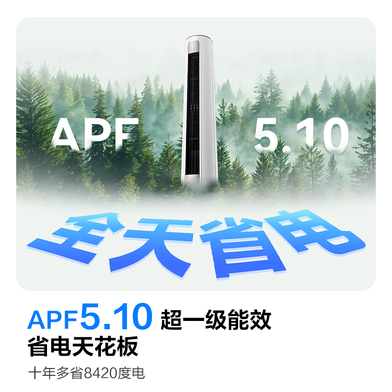 海信KELON空调静省电3匹新一级家用冷暖客厅立式柜机换新补贴