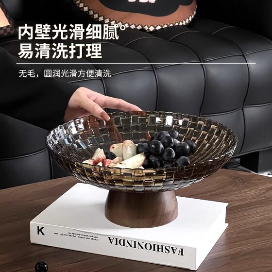 Medieval style fruit plate, living room and tea house, high-looking fruit plate, snacks and candy display storage tray