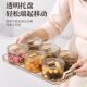 Dried fruit plate for home 2024 new fruit plate for home living room candy storage box coffee table nut plate light luxury snack plate