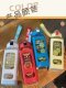 Water cup student large-capacity summer water bottle high-value portable straw sports water bottle square boy cup